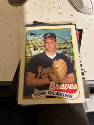 1989 topps tom glavine