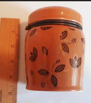 Leaf Themed Storage Container