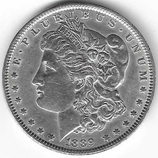 1889 Morgan Silver Dollar