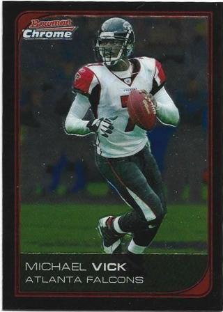 2006 BOWMAN CHROME MICHAEL VICK CARD