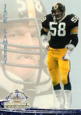 Tradingcard - 1994 Ted Williams Roger Staubach's NFL #52 - Jack Lambert - Pittsburgh Steelers