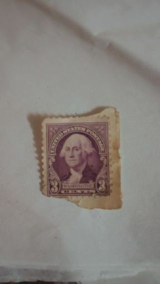 Vintage 3 cent stamp