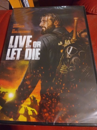 Live or Let Die DVD Factory sealed 