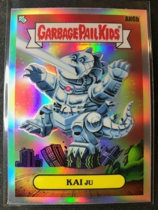 2021 Garbage Pail Kids Chrome - KAI JU #AN6b REFRACTOR Chrome NM