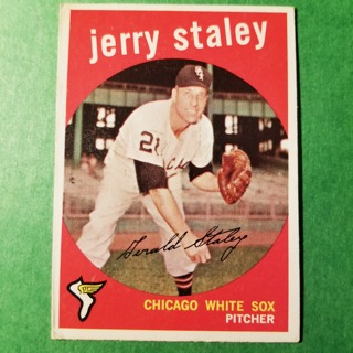 1959 - TOPPS BASEBALL CARD NO. 426 - JERRY STALEY - WHITE SOX - SHARP