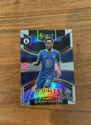 2023 Panini Select Equalizers Raheem Sterling Chelsea #25 Football Card