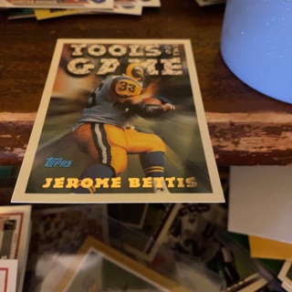 1994 topps gold tools of the trade Jerome bettis football card 
