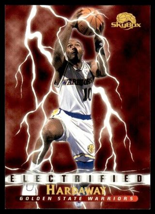 1995-96 SkyBox Premium Tim Hardaway Golden State Warriors #284 Basketball Card