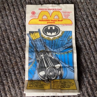 McDonald’s Happy Meal - Batman / Bag