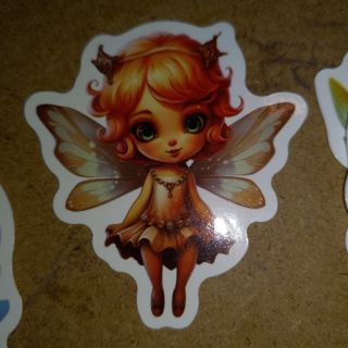 Fairy Cute new 1⃣ vinyl laptop sticker no refunds regular mail very nice quality