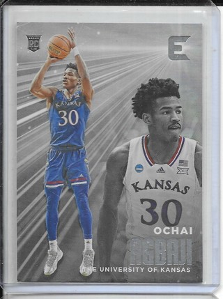 Ochai Agbaji 2022-23 Chronicles Essentials #20 Rookie Card