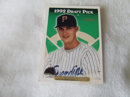 1993 Derek Wallace Chicago Cubs Draft Pick Topps Gold Card #459