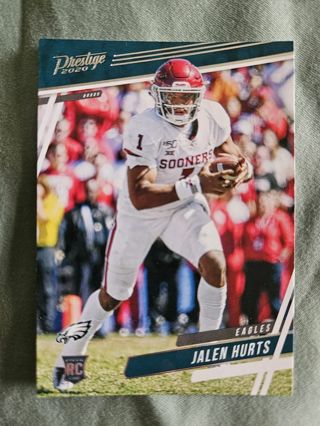 2020 Panini Prestige Rookie Jalen Hurts