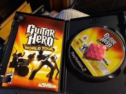 Guitar hero X2 ps 2 games