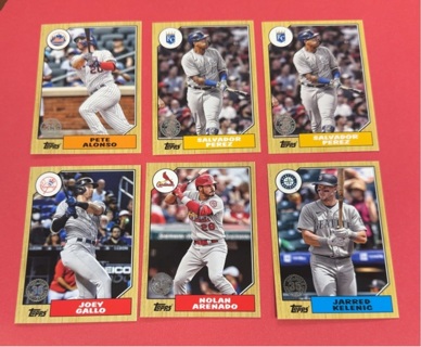 2022 Topps - 1987 35th Anniversary Series 1 lot