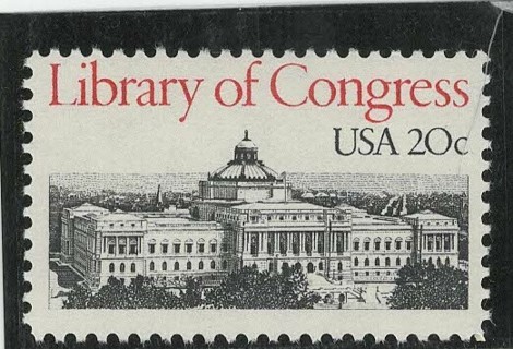 USA 1982, #2004, Library Of Congress