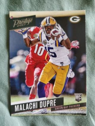 2017 Panini Prestige Rookie Malachi Dupre