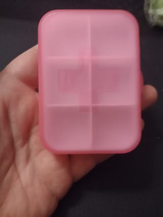 Small Pink Pill Box