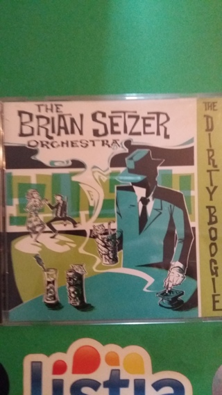 cd brian setzer orchestra the dirty boogie free shipping