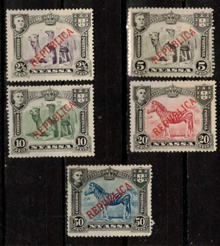 Nyassa Stamps 1911