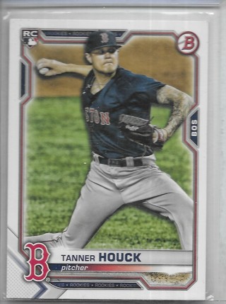 Tanner Houck 2021 Bowman #21 Rookie Card