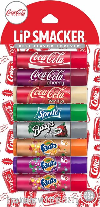 8 Lip Smacker Coca-Cola Flavored Balms 