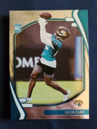 2021 Panini Absolute Rookie Jalen Camp