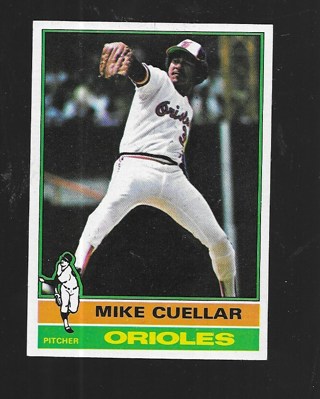 1976 TOPPS MIKE CUELLAR #285