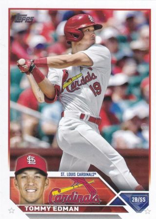 Tommy Edman 2023 Topps St. Louis Cardinals