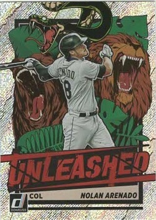 2021 Donruss Unleased Insert Nolan Arenado St. Louis Cardinals #UNL21!