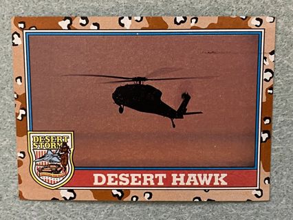 Desert Hawk 1991 Topps Desert Storm #127