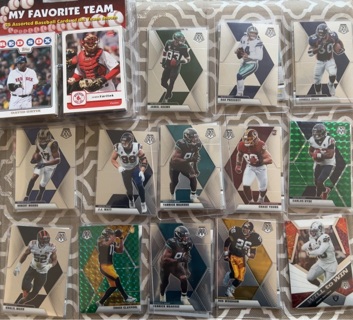 Mosaic 2020 NFL 50+ Trading Cards and Pack RedSox