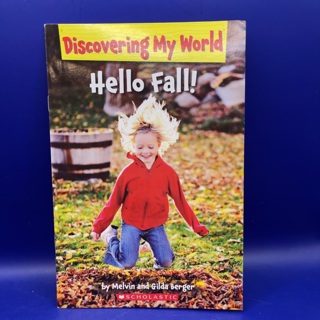 Hello Fall Scholastic Paperback Book Prek Seasonal Photographs 