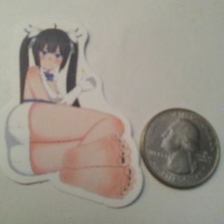 Anime Girl Sticker Read description before Bidding