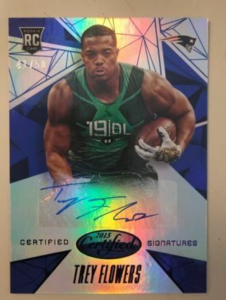 2015 trey flowers rc auto 41/50