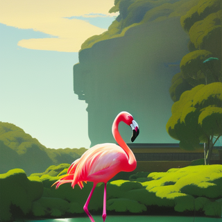 Listia Digital Collectible: Flamingo