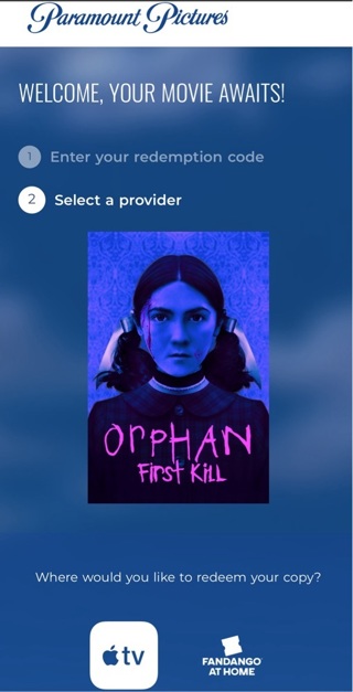 ORPHAN FIRST KILL digital from 4k