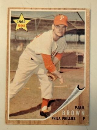1962 Paul Brown rookie