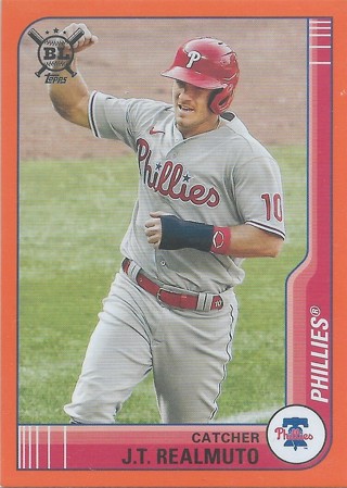 2021 Topps Big League Orange #187 J.T. Realmuto Philadelphia Phillies