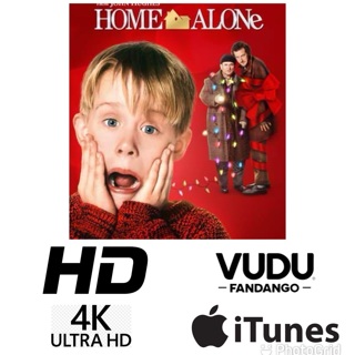 HOME ALONE HD VUDU OR 4K ITUNES CODE ONLY