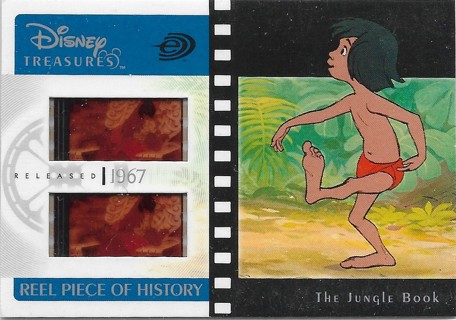  2003 Disney Treasures Reel Piece of History #PH7 The Jungle Book