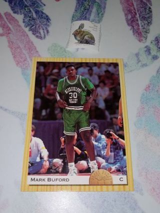 1993 Classic Games Mark Buford BasketBall Card