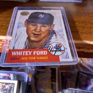 2001 topps archives whitey Ford baseball card 