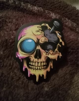 Skull sticker #11