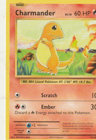 Pokemon Card: Charmander