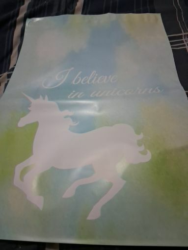 Free: 3 I believe in unicorns 10x13 polymailer