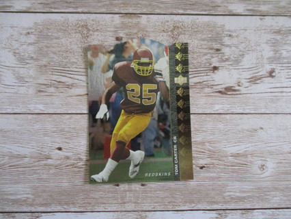 Upper Deck Tom Carter CB 1994 football trading card number 141