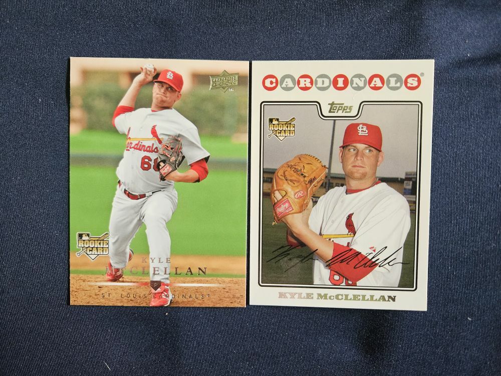 Free: Two Kyle McClellan Rookie Cards