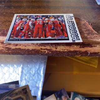 2020 score huddle up buffalo bills football card 