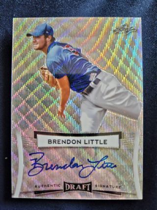 2017 Leaf Draft Autograph Brendon Little